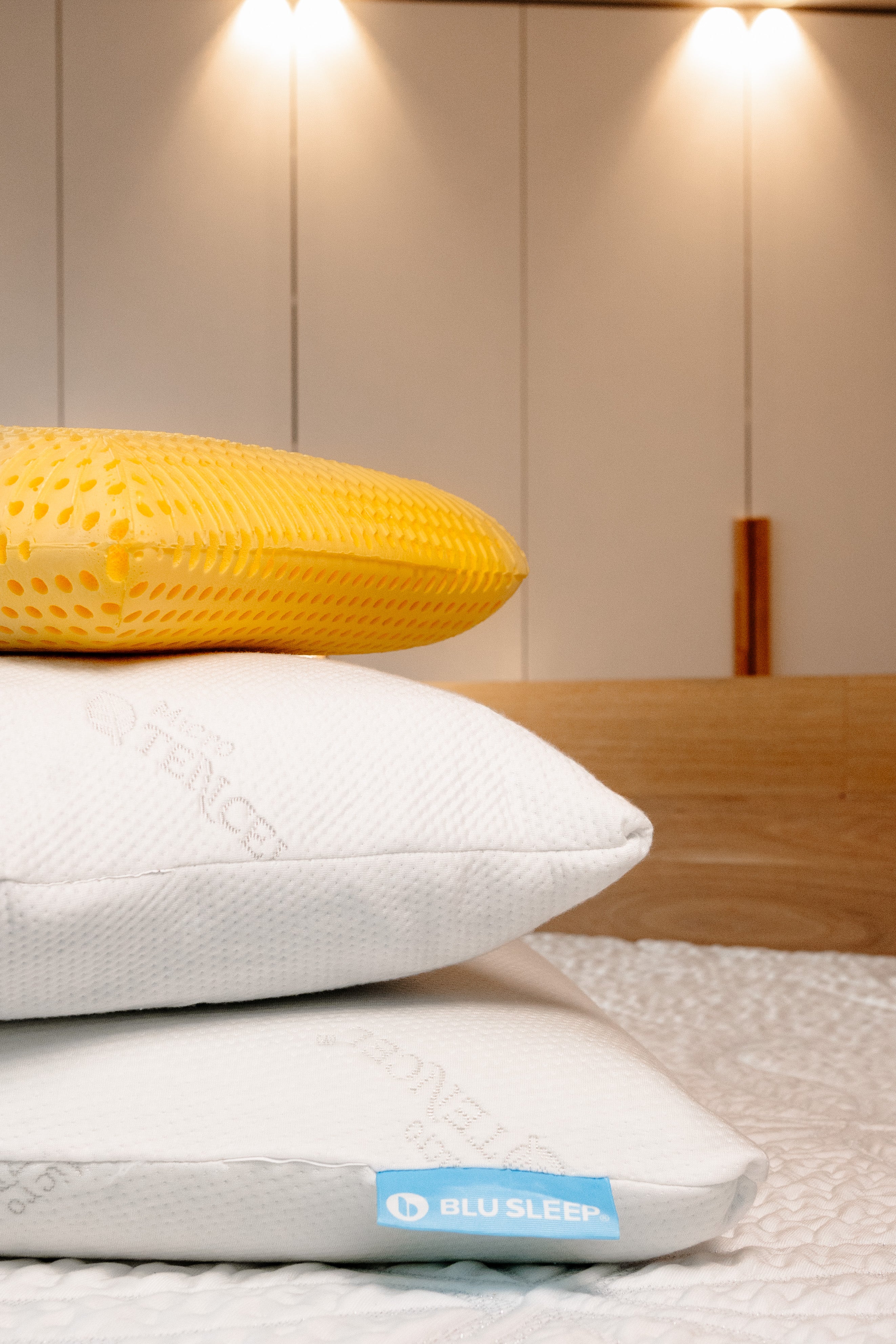 Calm Memory Foam Pillow - Infused with Chamomile Oil – myBluSleep.com