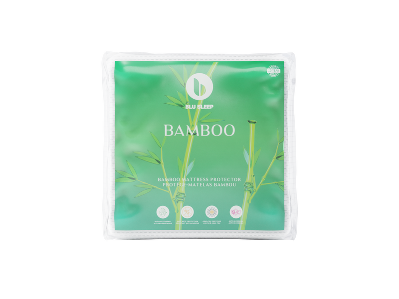 Protège-matelas en bambou
